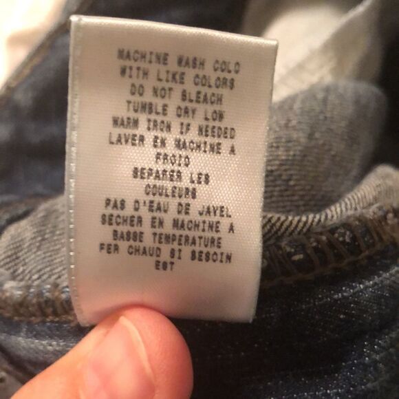 Guess 29 Low Rise Blue Denim Bermuda Shorts - Picture 12 of 13